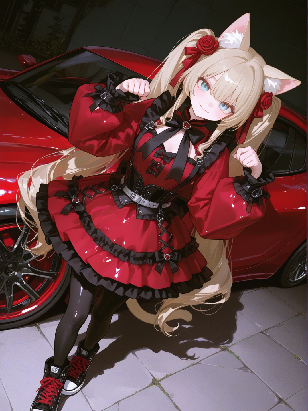 Get in Neko-kory is driving!