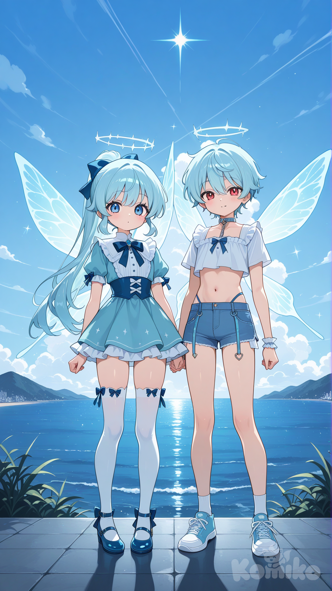 Hermanos gemelos hadas 