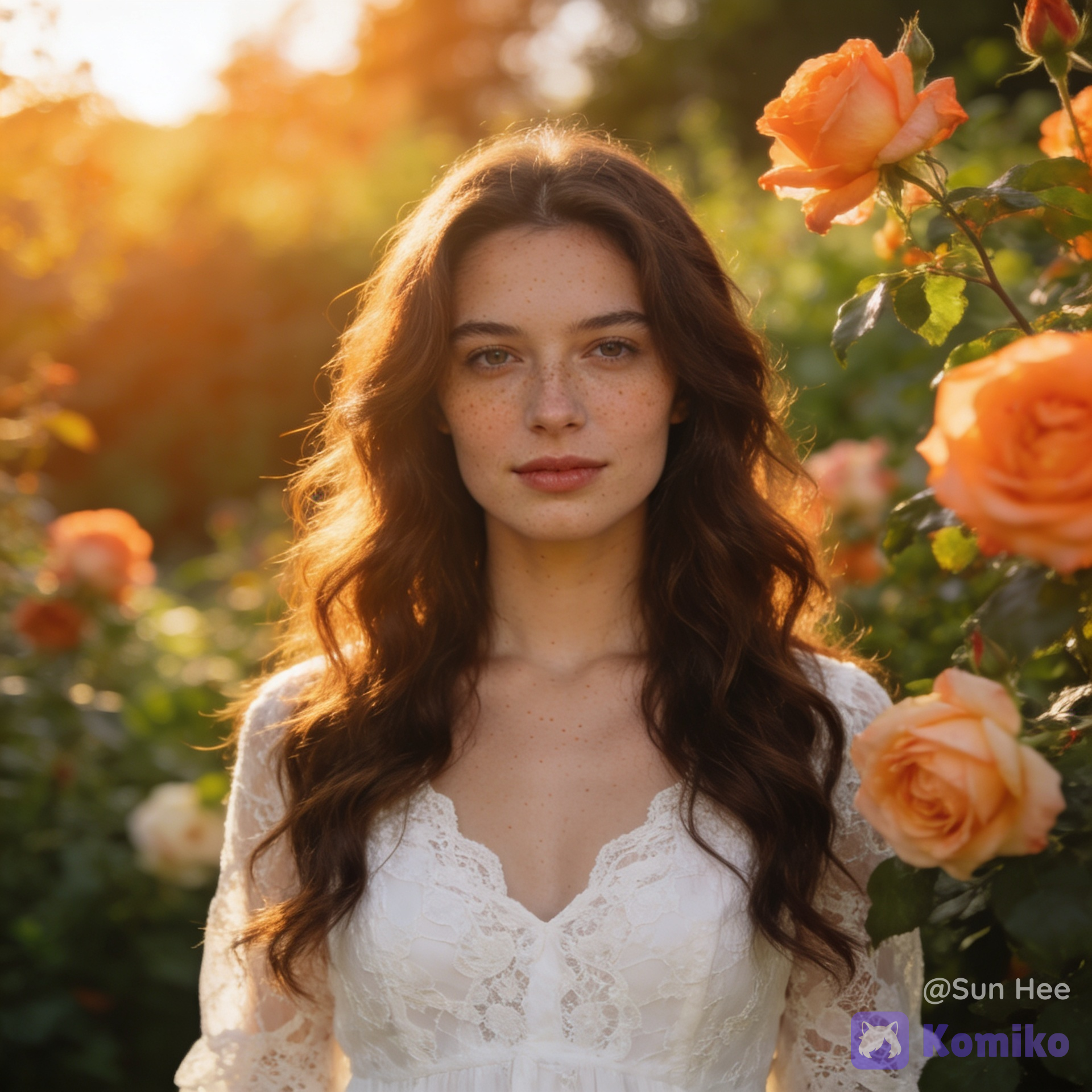 Joven Cantante Animada