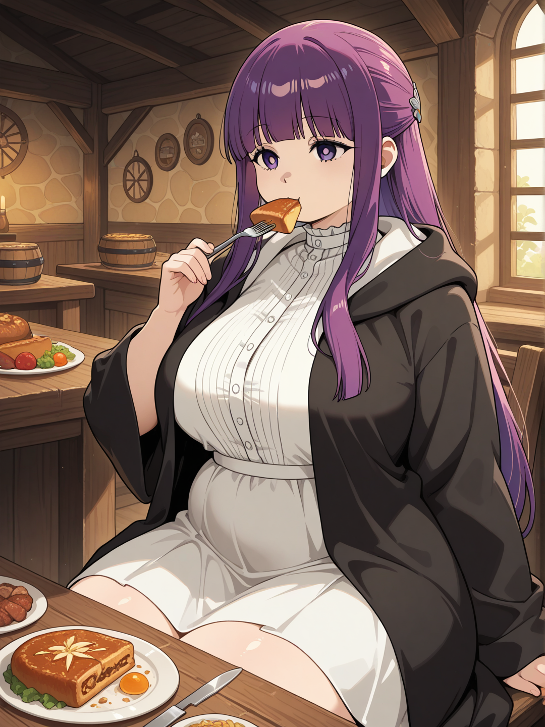 Fern, are you gaining weight ? 