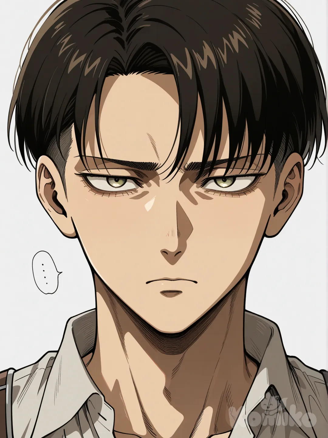 @Levi_(Shingeki_No_Kyojin), disappointed