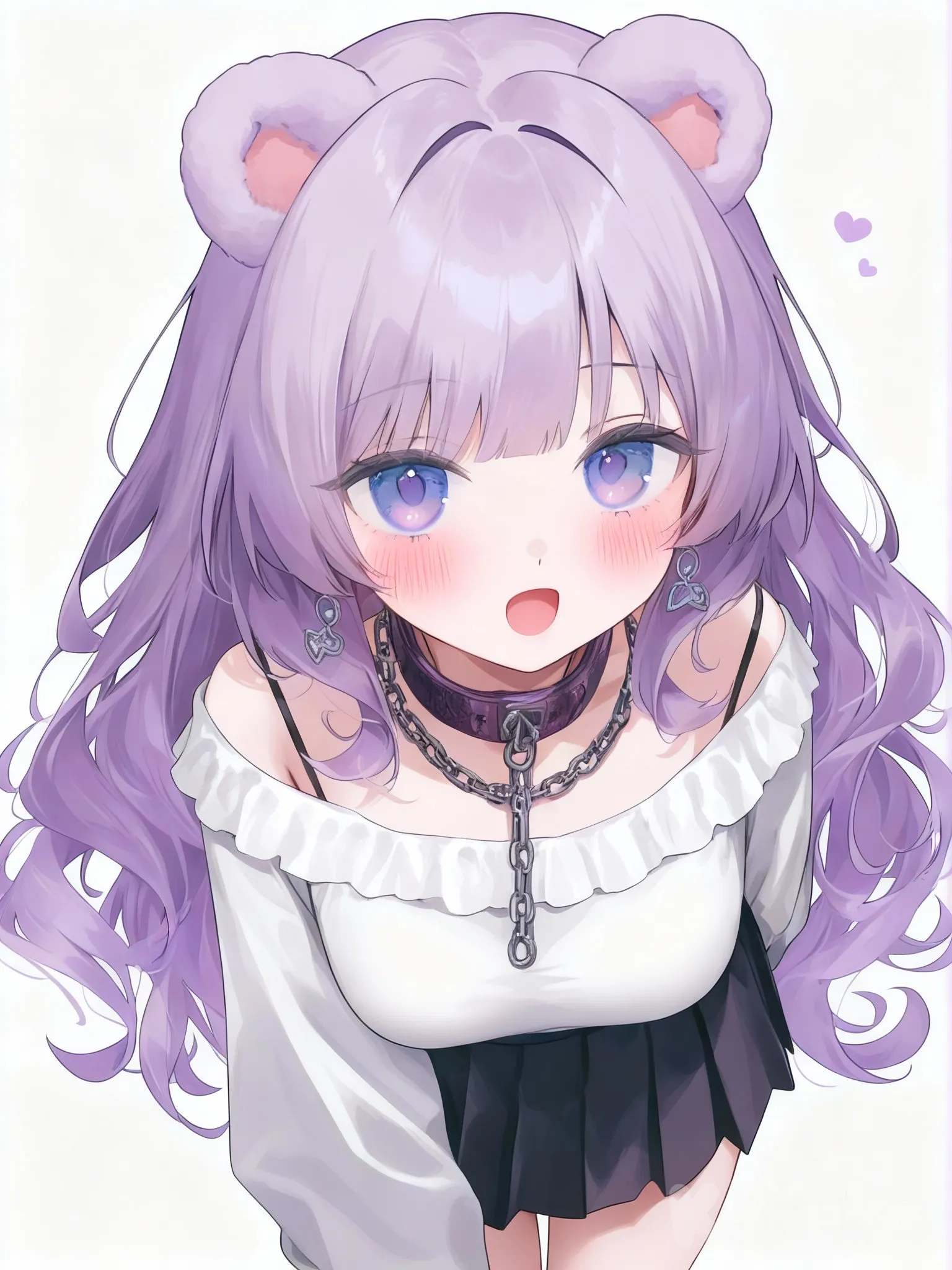 @honey-bear-5dyN , open mouth, blush