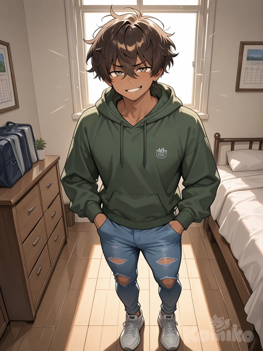 Annoying lil guy invades your room-