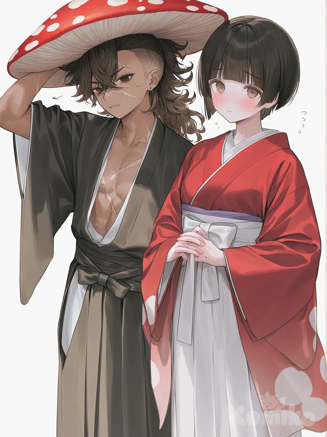 Genya Shinazugawa and Ray