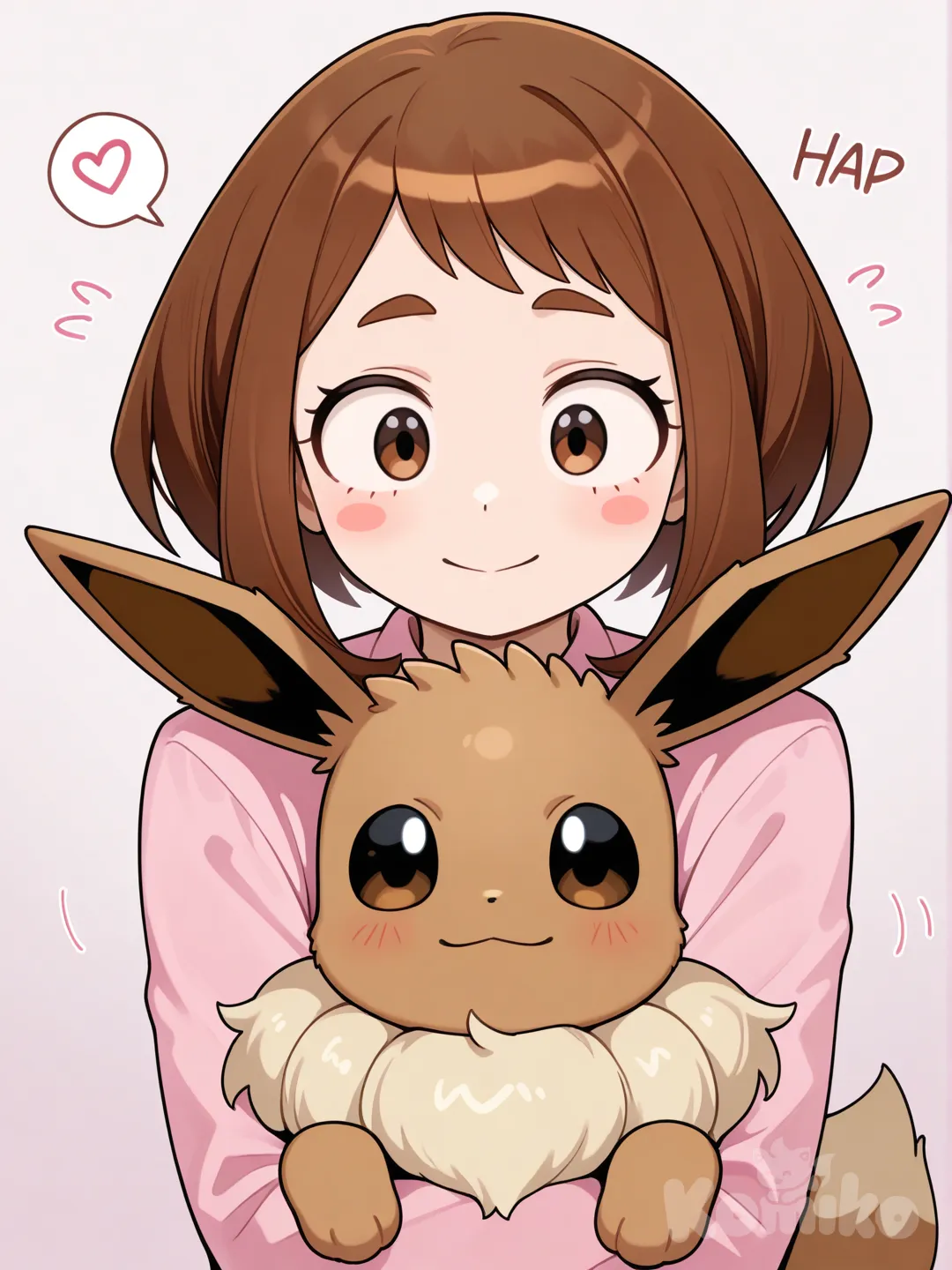 Ochako and Eevee