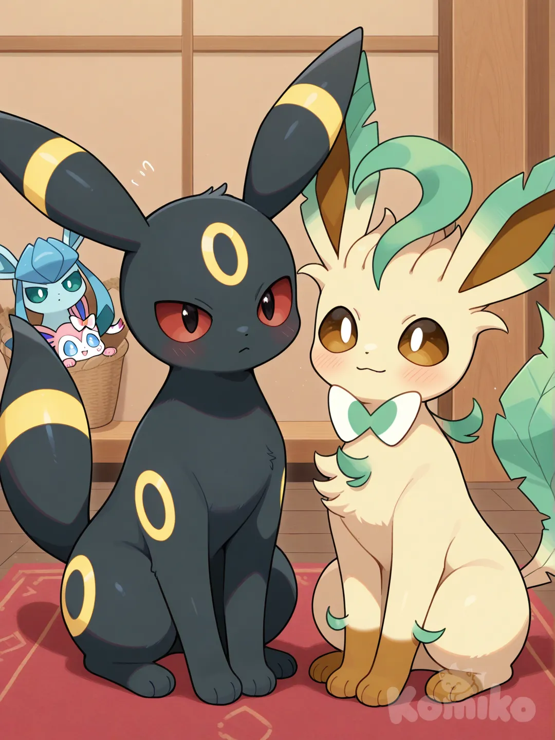 2boys, @Eevee, @Leafeon, @Umbreon, @Sylveon, @Glaceon