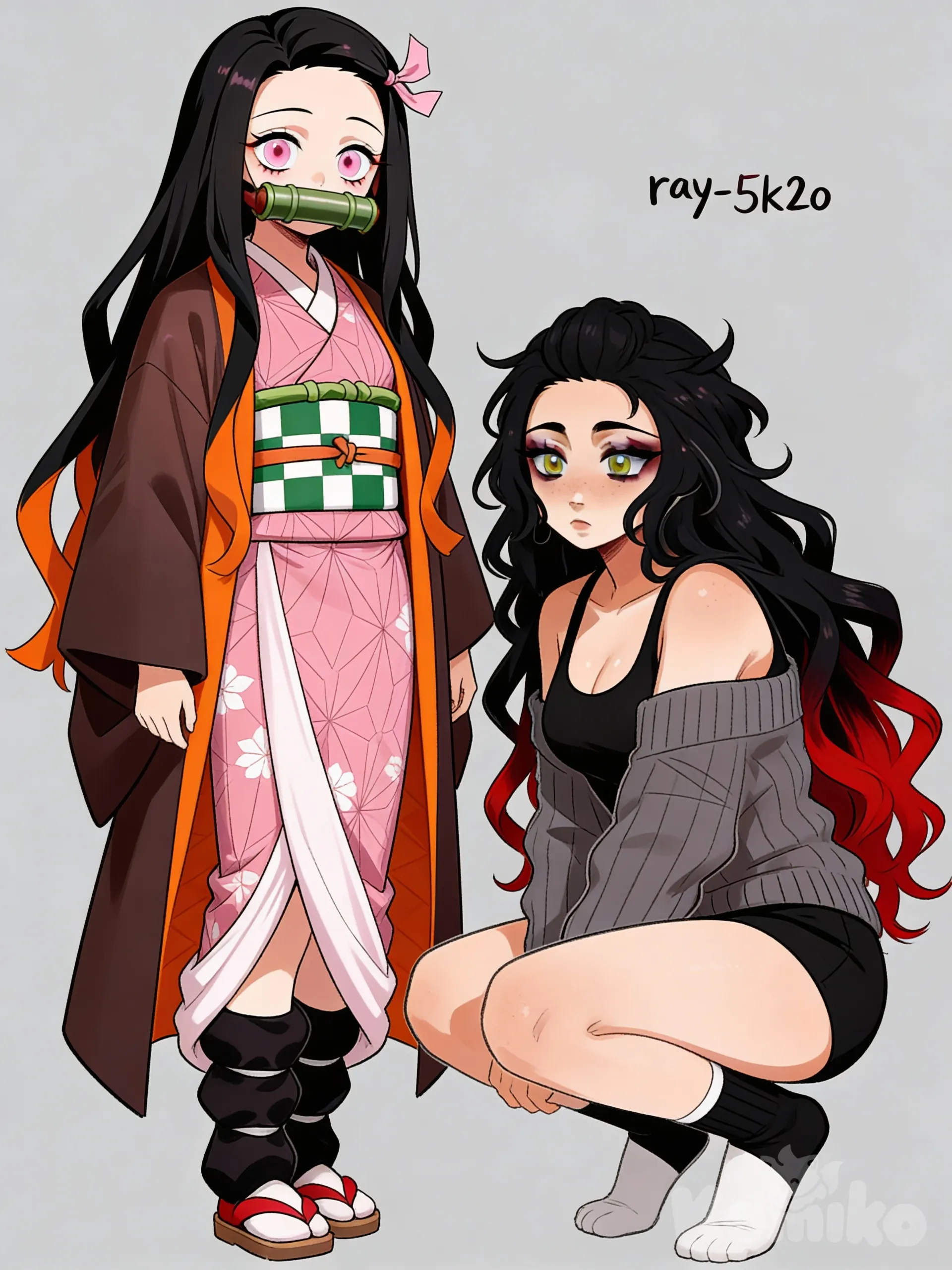 Ray and nezuko