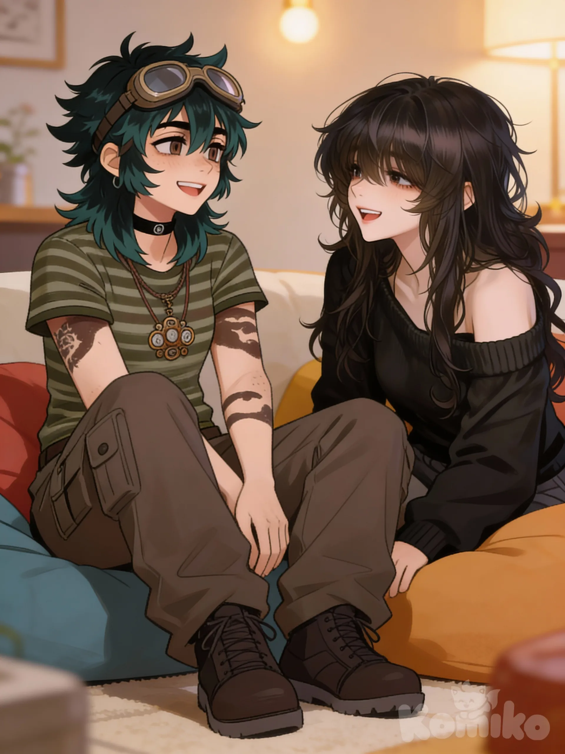 Jett/me hanging out with kurohime