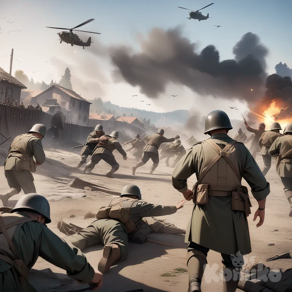 2차세계대전 전쟁 장면