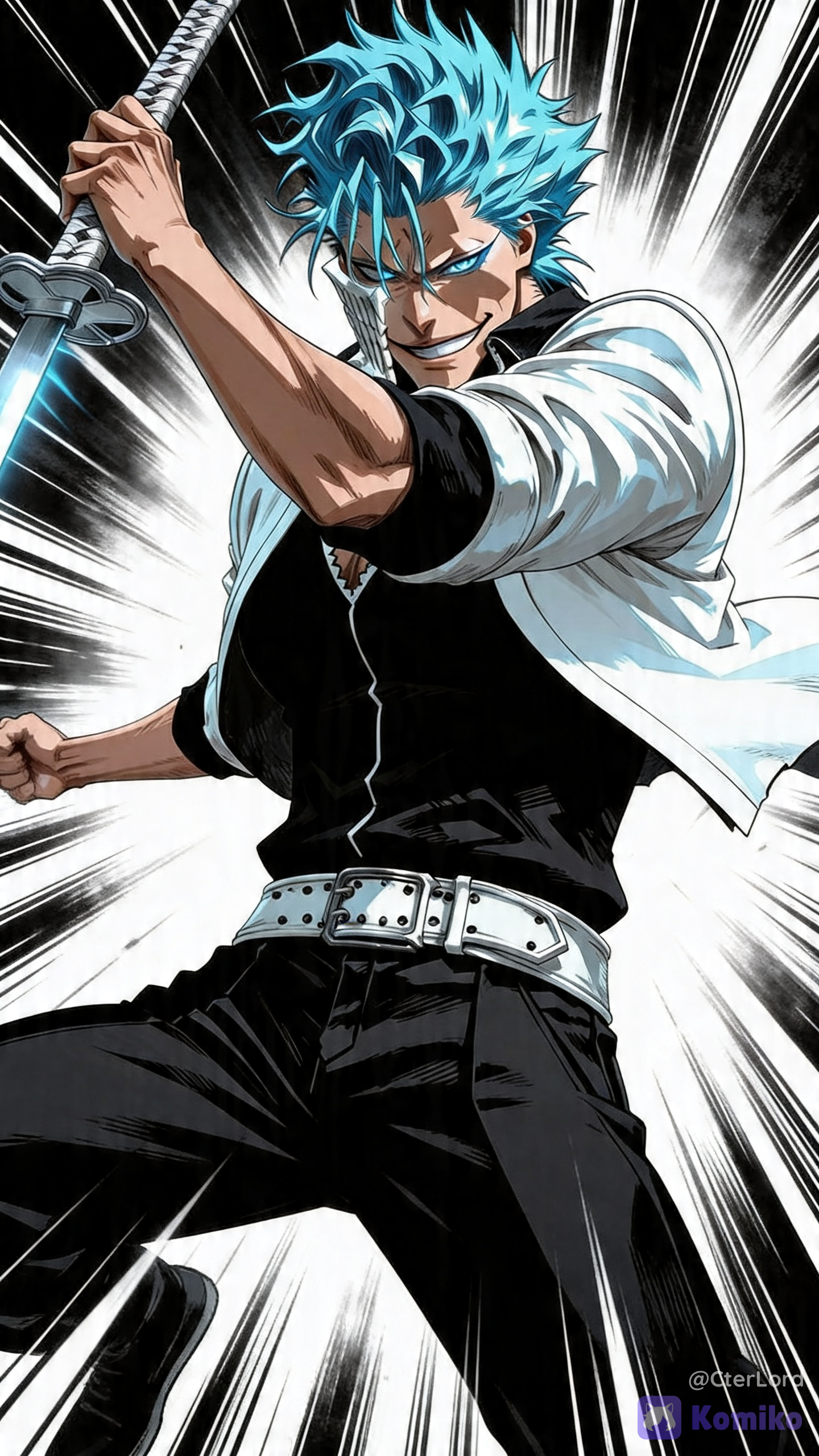 Grimmjow Jaegerjaquez from Bleach