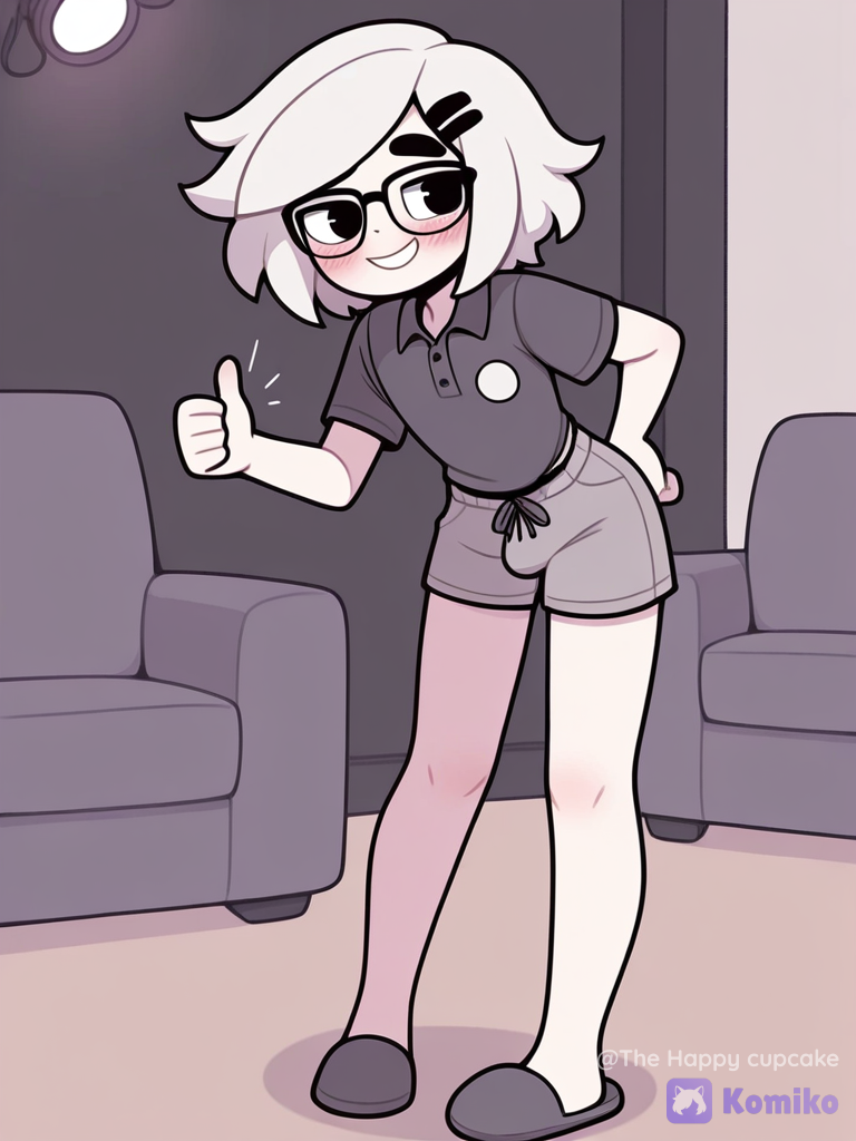 Finn's Cute Thumbs Up! 😊✨