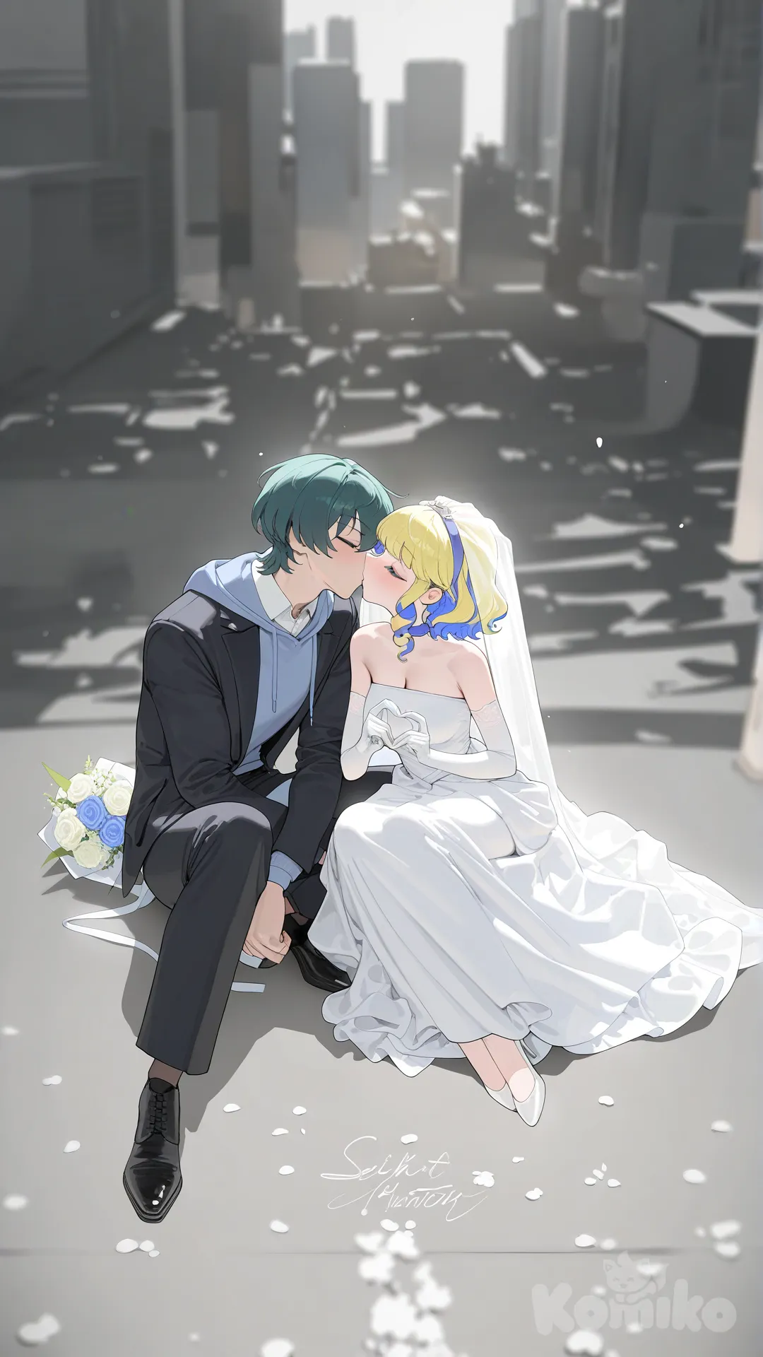 Childhood sweetheart till the end -anime-style]