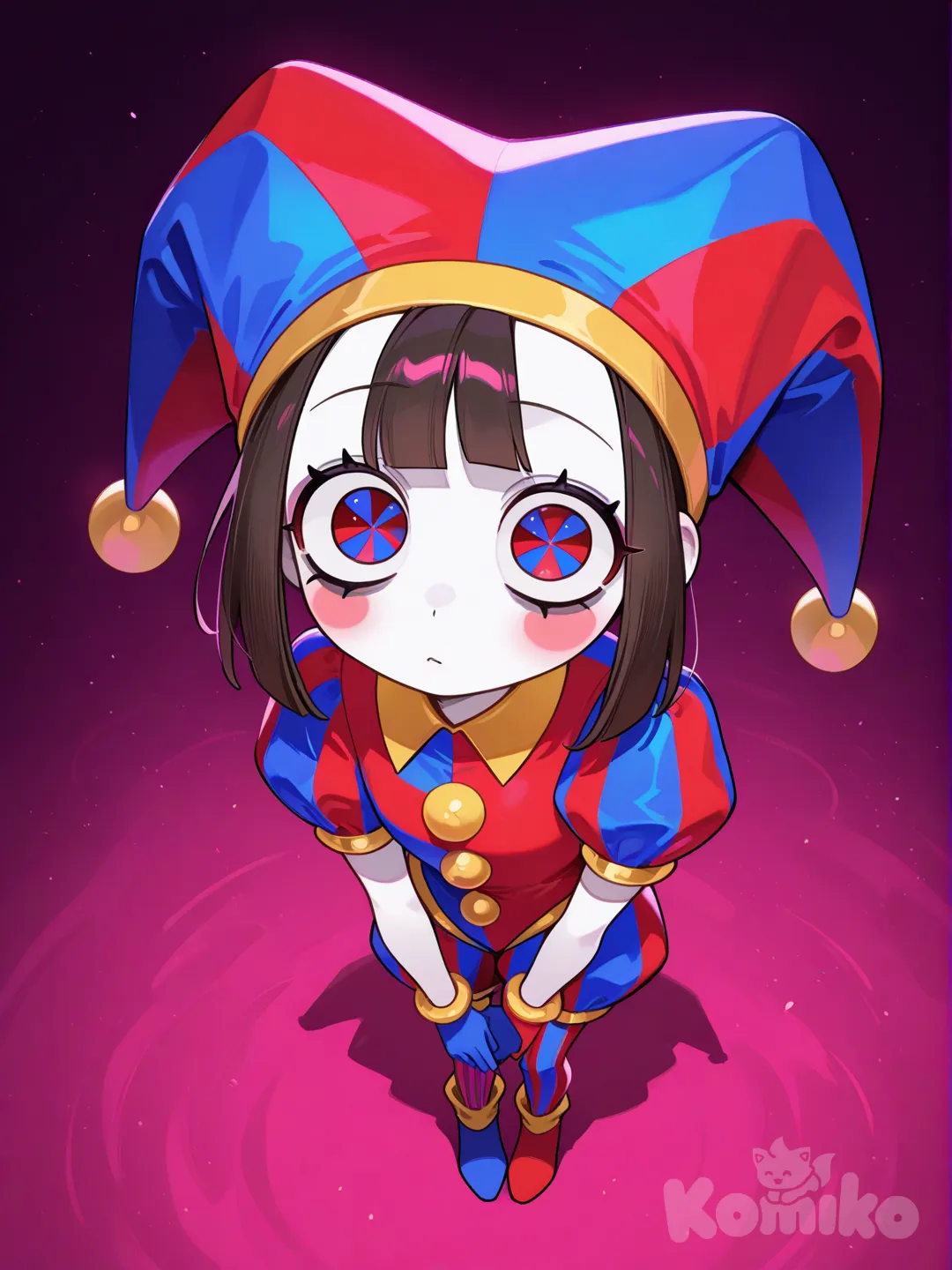 @pomni the amazing digital circus fanart