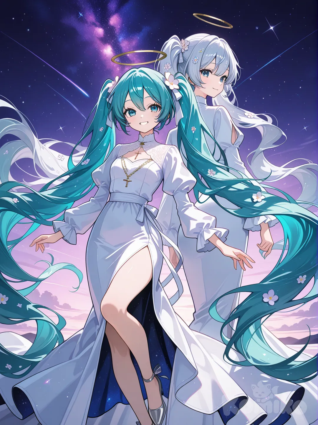 Eliana and Hatsune Miku!
