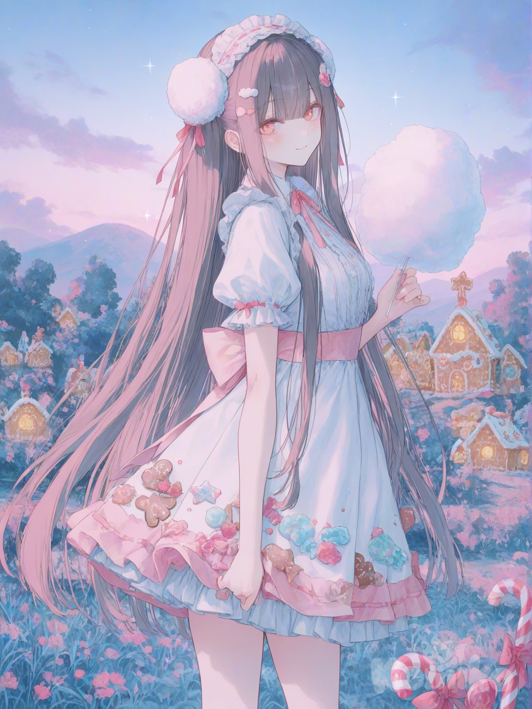 A land made of candy..