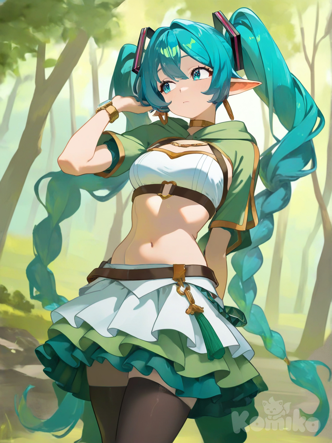 Miku in Zelda cuz why not