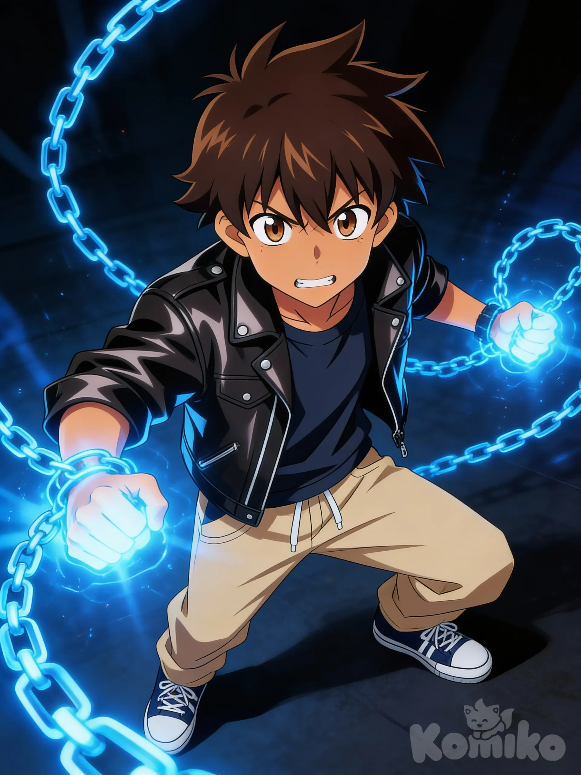 Preston the protagonist at his strongest