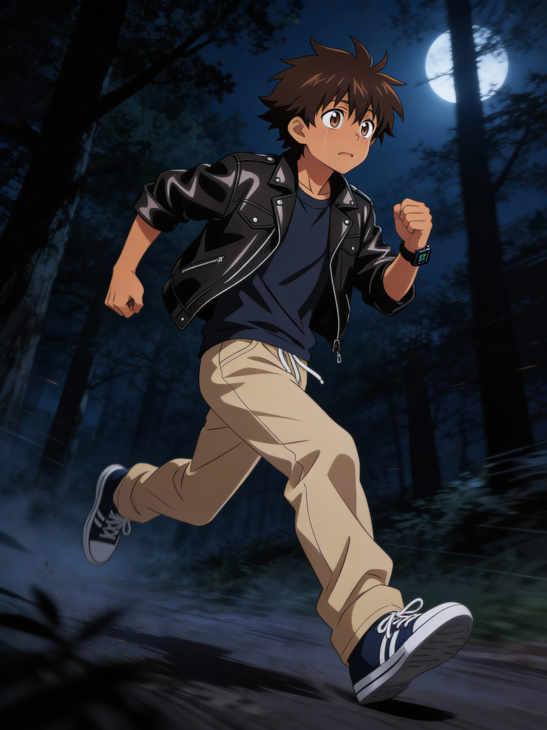 Wandering through the woods