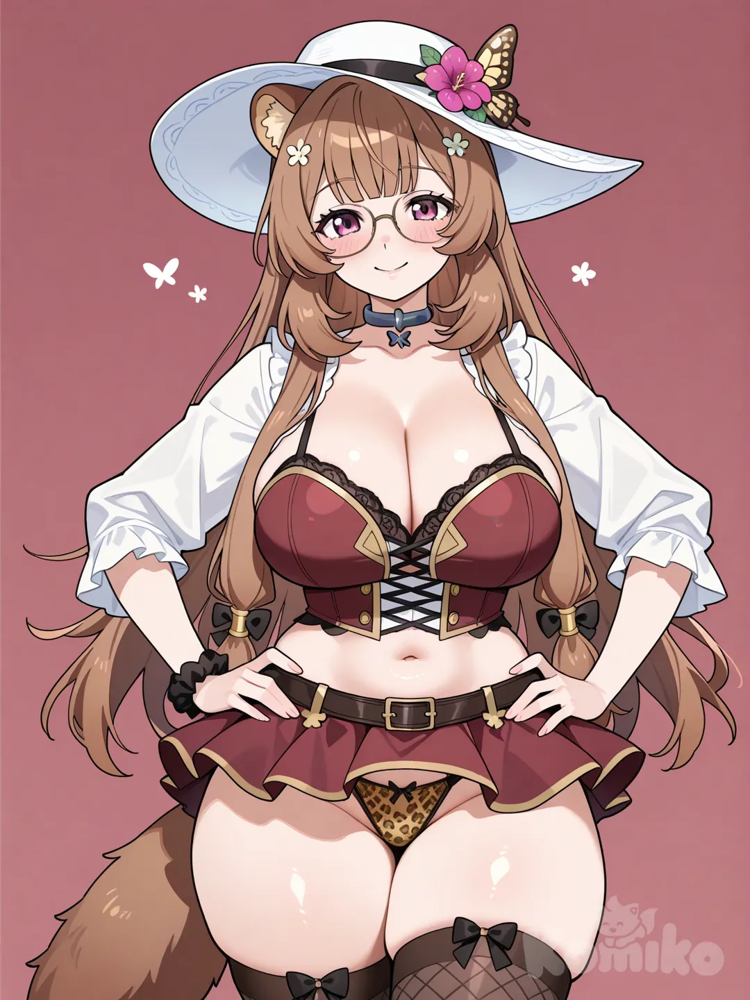 Raphtalia en modo gyaru