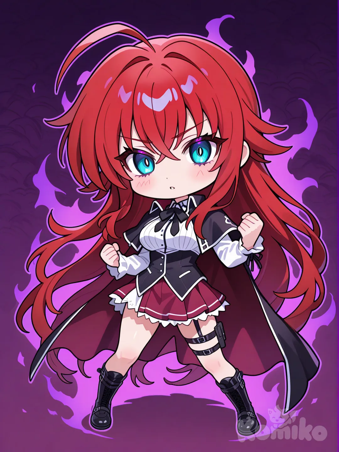 Rias Gremory atacando