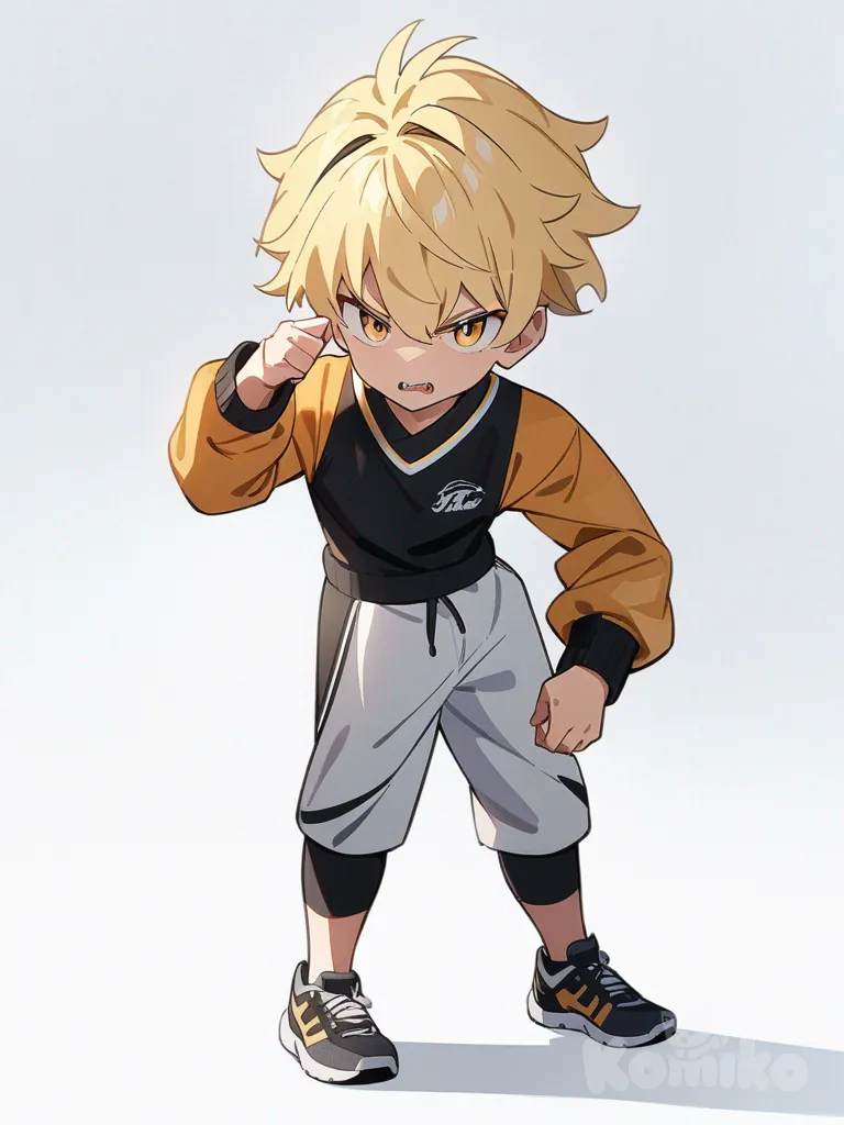 anime style, simple, white background