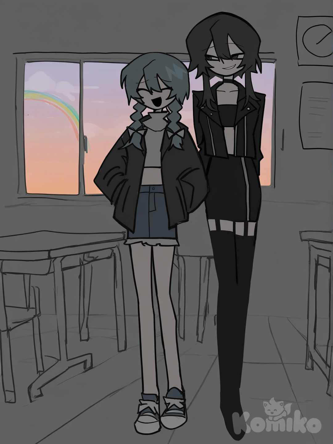 Those 2 girls I talked to you about