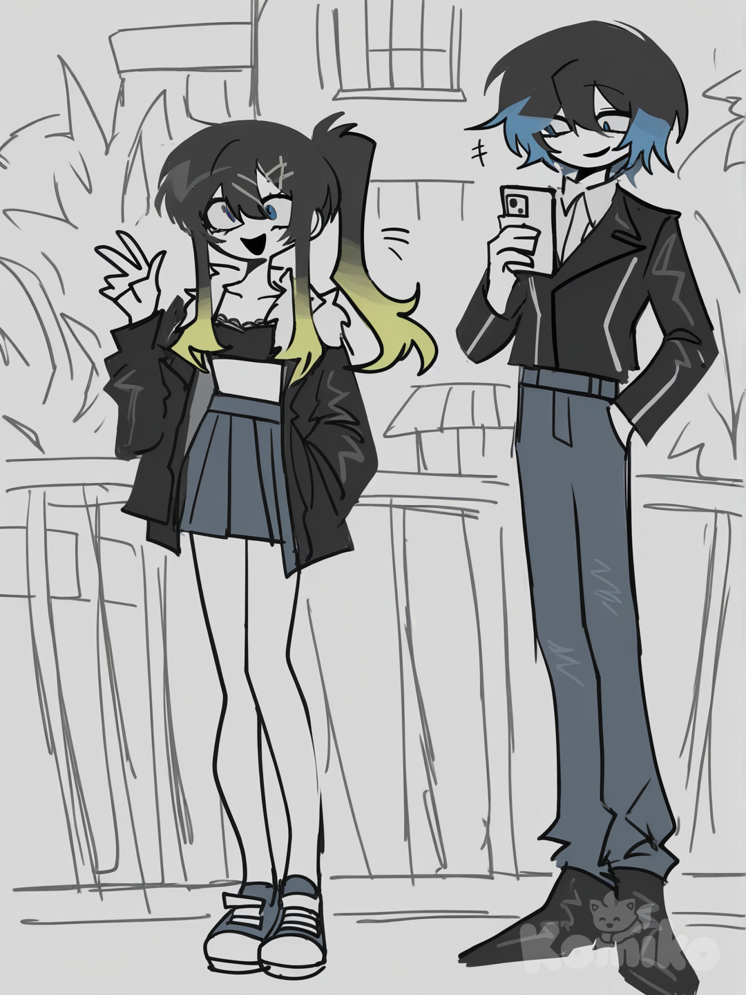 Wow she’s in a good mood 