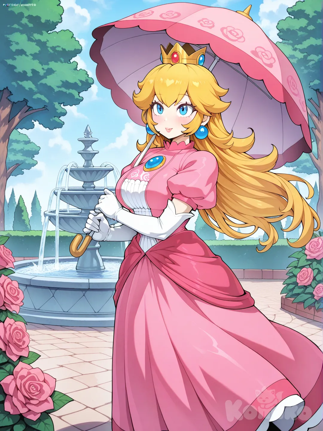 La flor del Reino Champiñon 