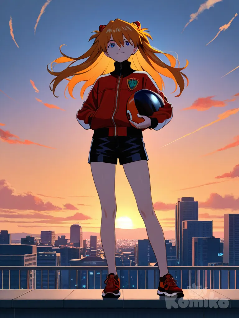 Rojo Atardecer sobre Tokyo 3