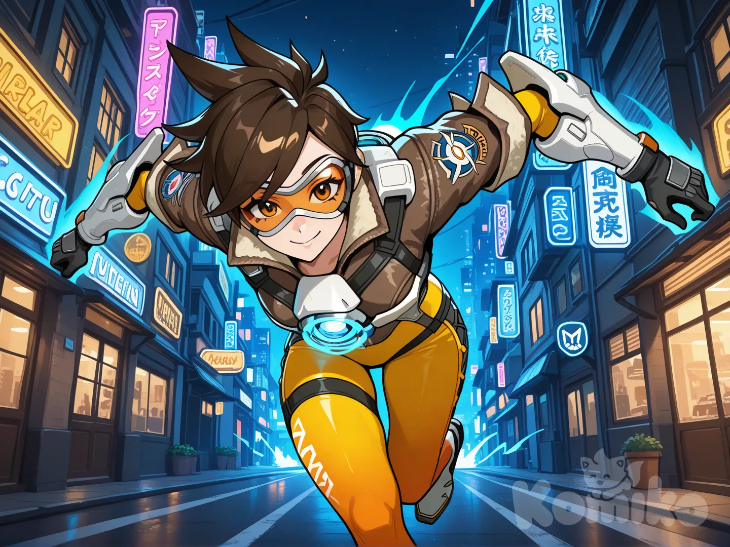 Destello en la noche 