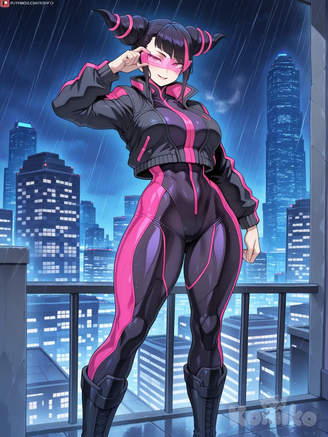 Juri Han: luces de la ciudad 