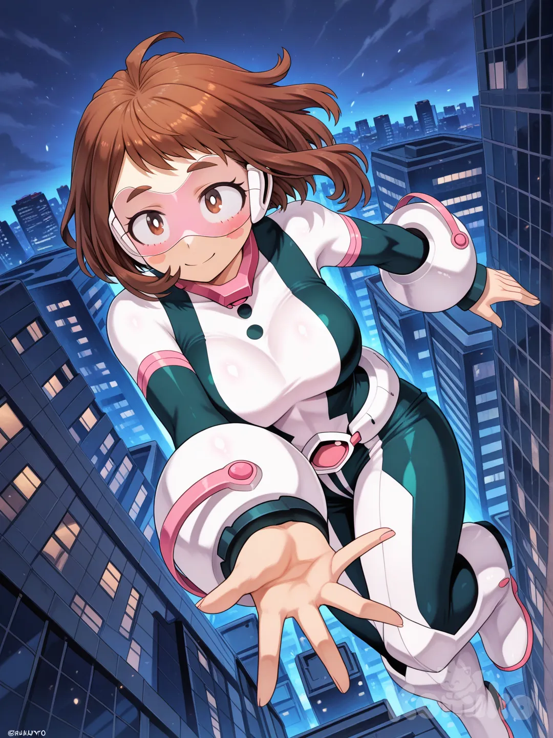uraraka ochako: patrulla nocturna