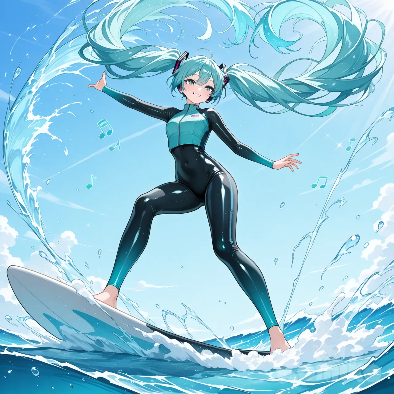 Miku: Surf rítmico