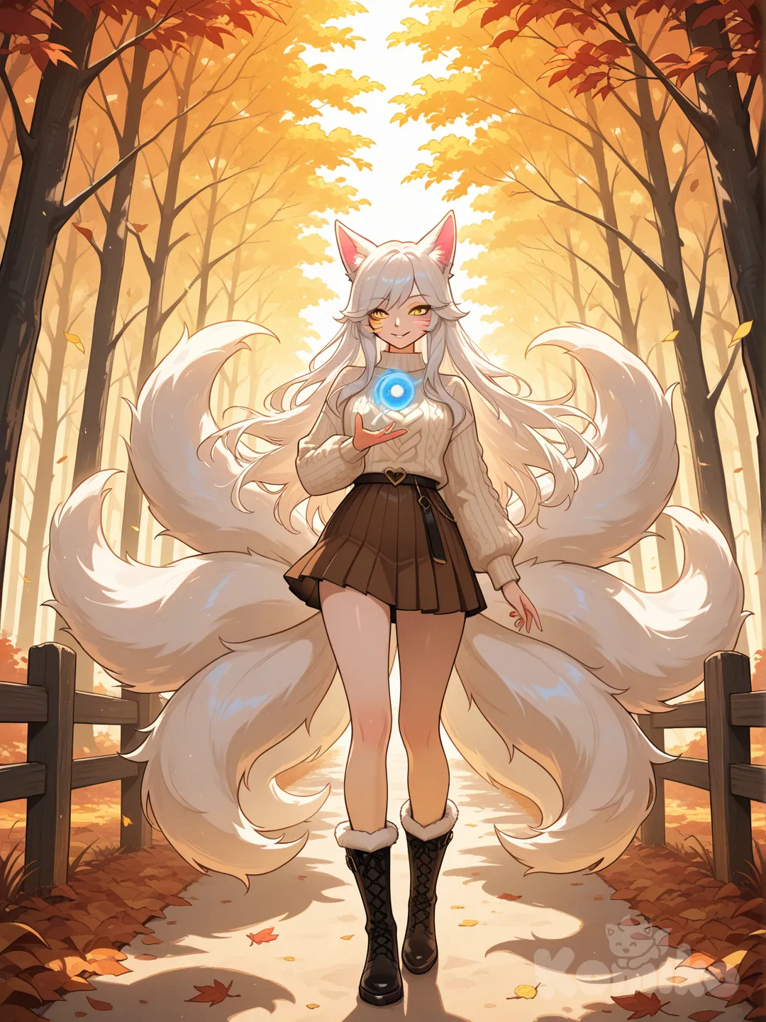 Ahri: paseo otoñal