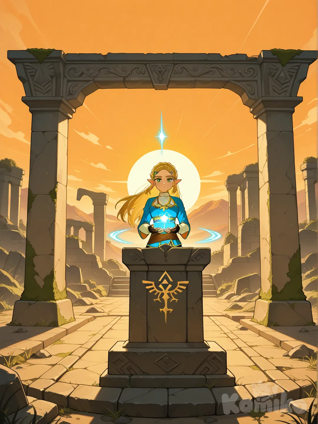 Zelda: ruinas antiguas