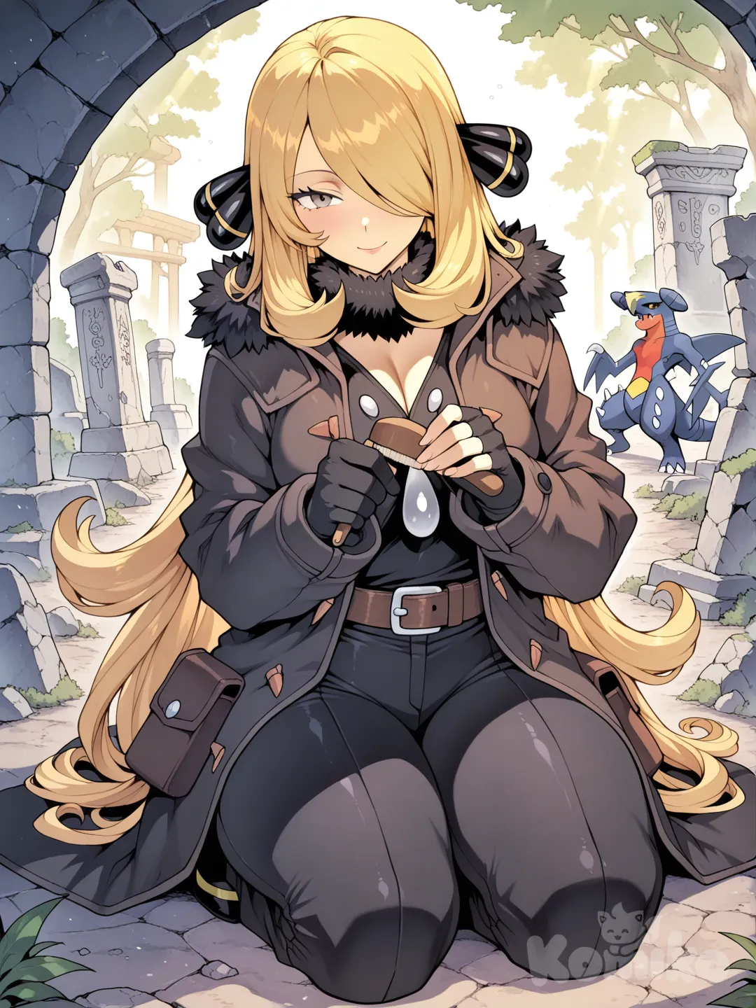 Cynthia: exploradora de ruinas