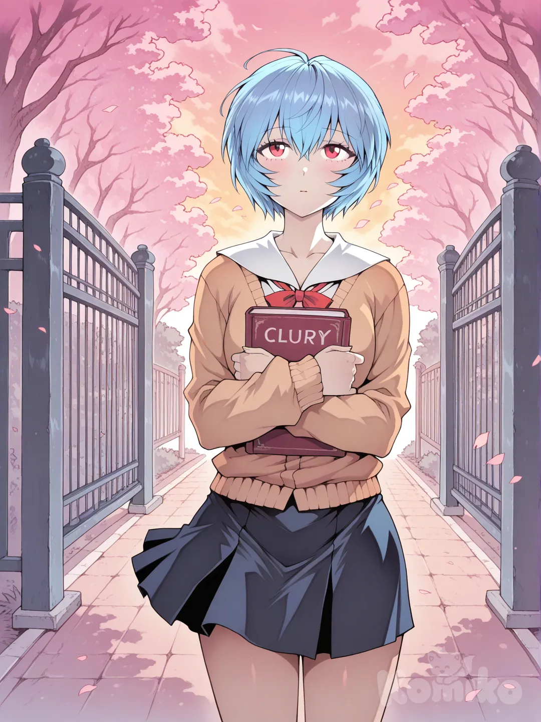 Rei Ayanami: al salir de clases