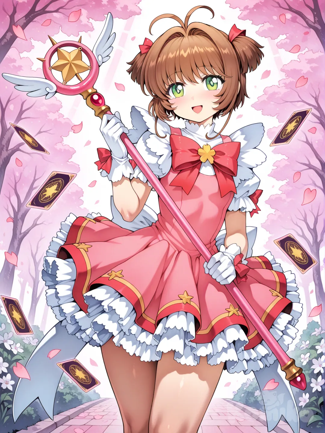 Sakura Kinomoto: Jardín mágico 