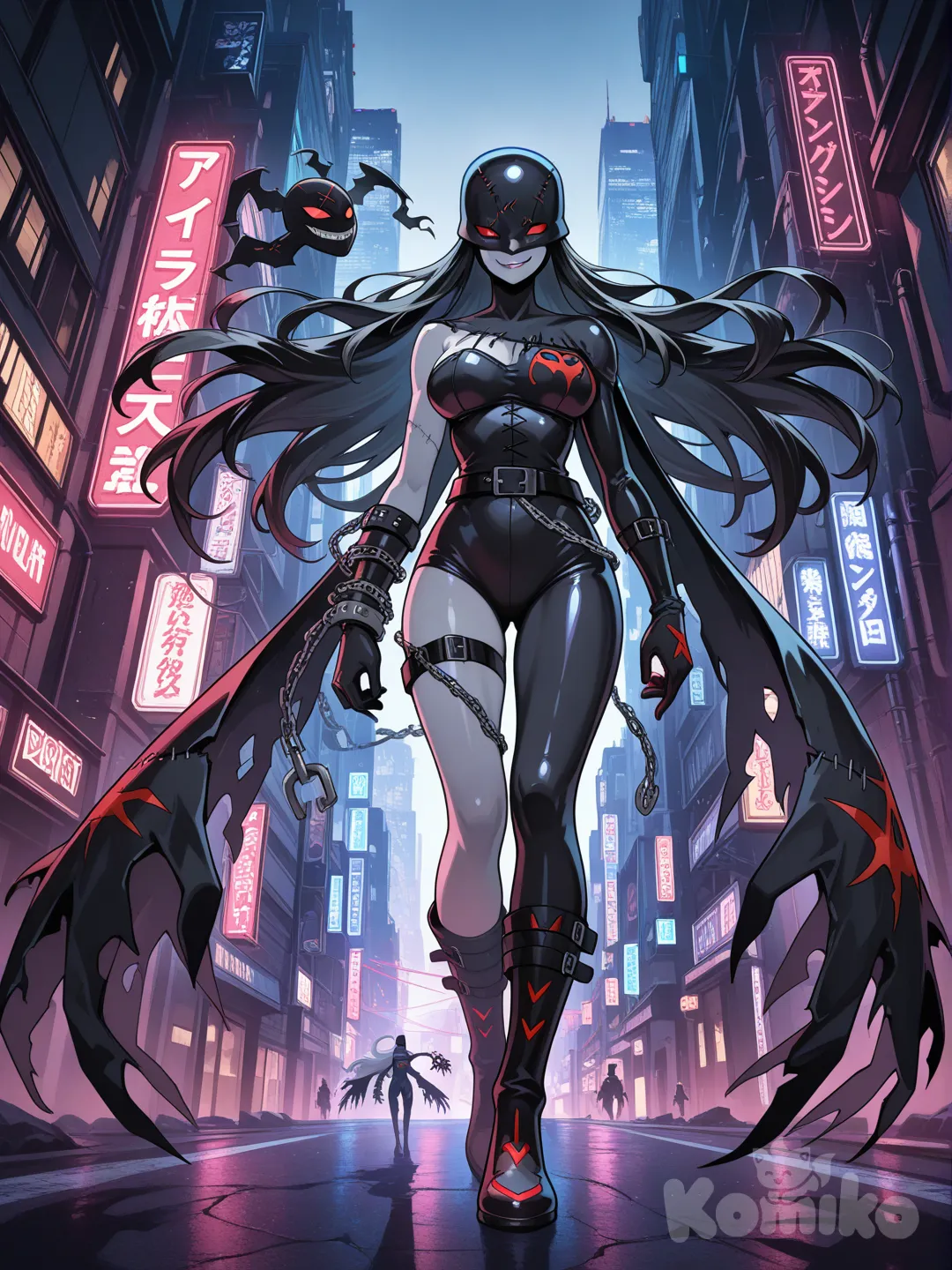 Ladydevimon: corrupción en la ciudad 