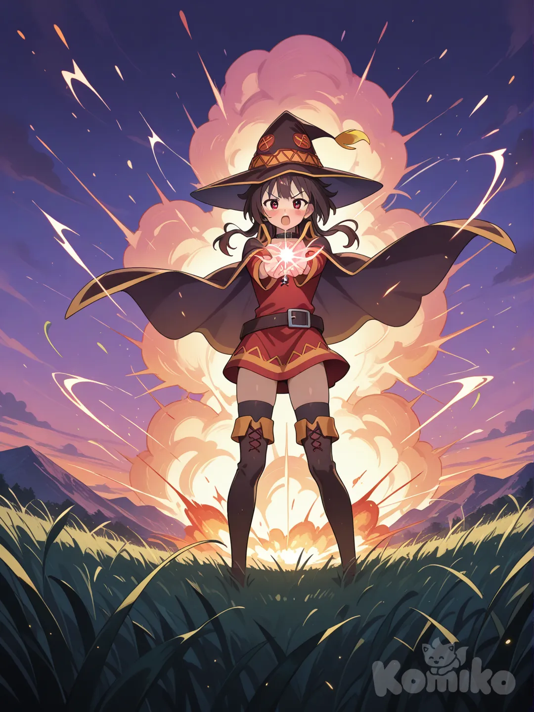 Megumi: Aurora carmesí 