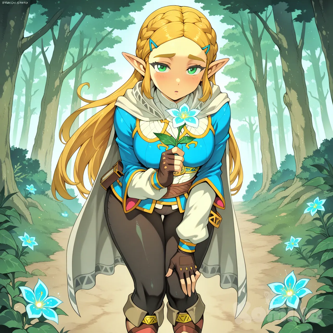 Zelda: exploradora el bosque mágico 