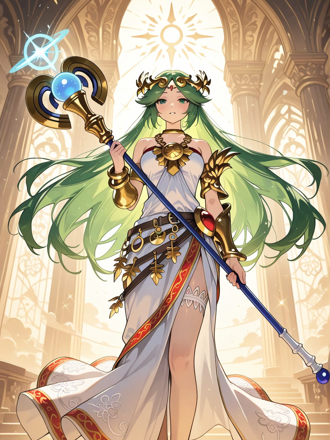 pPalutena (kid icarus): protectora celestial 