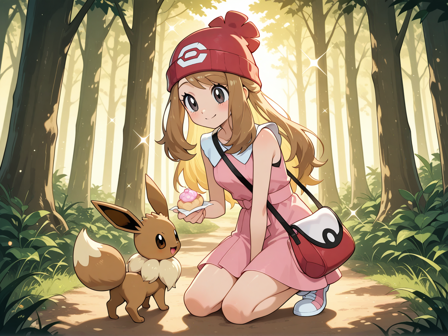 Serena: entrenadora en el bosque