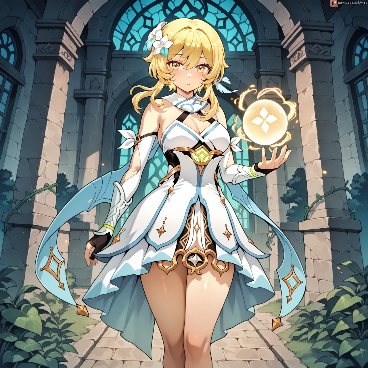 Lumine (genshin impact): hechizo de luz 