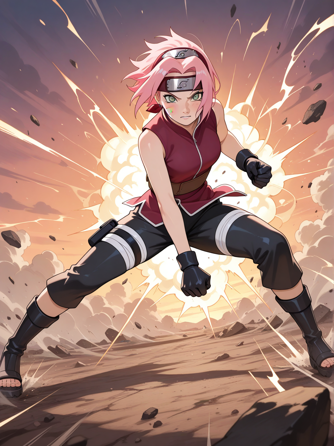 Sakura Haruno: estallido de poder
