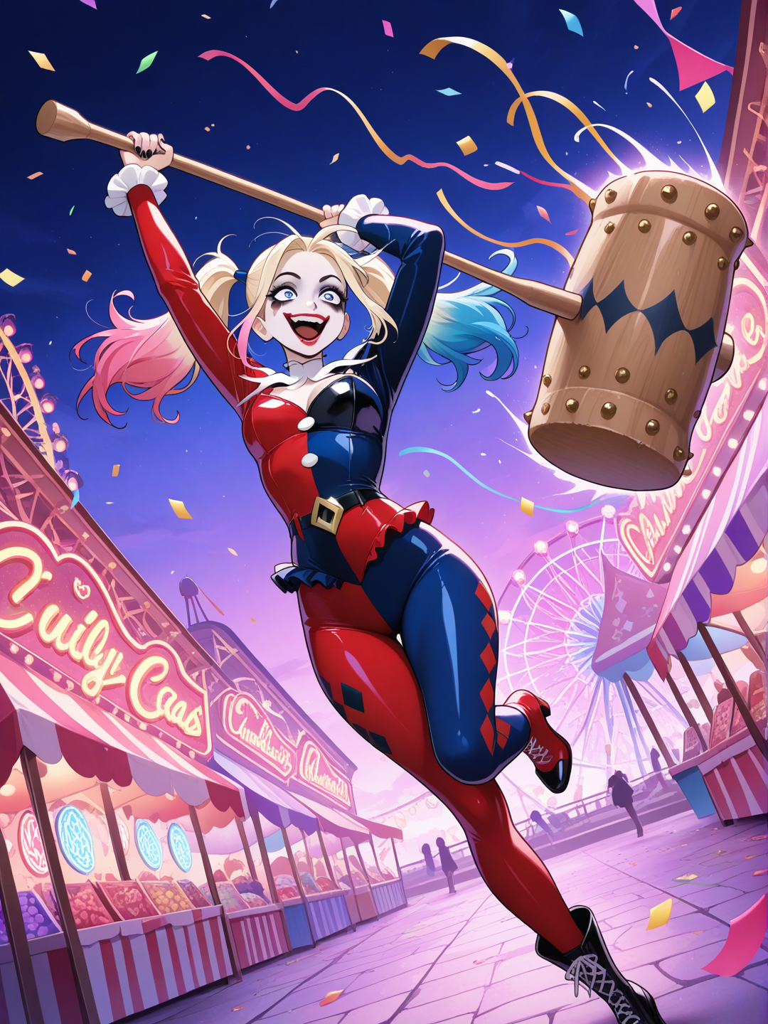 Harley quinn: locura y diversión
