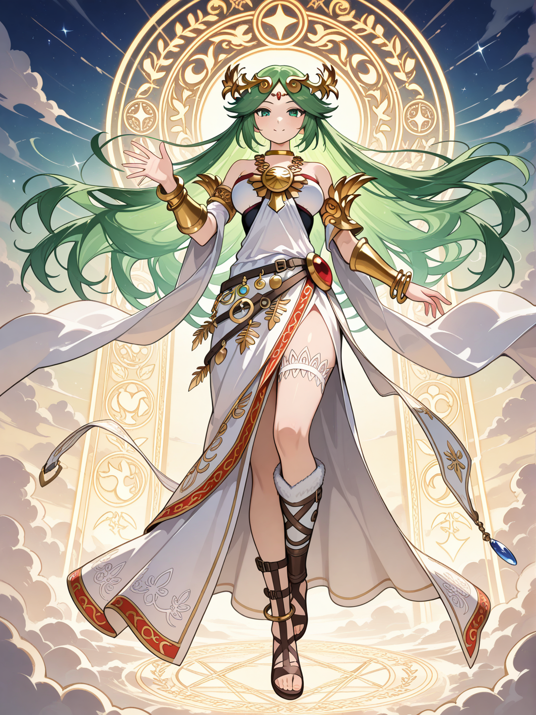 Palutena (kid icarus): protección divina