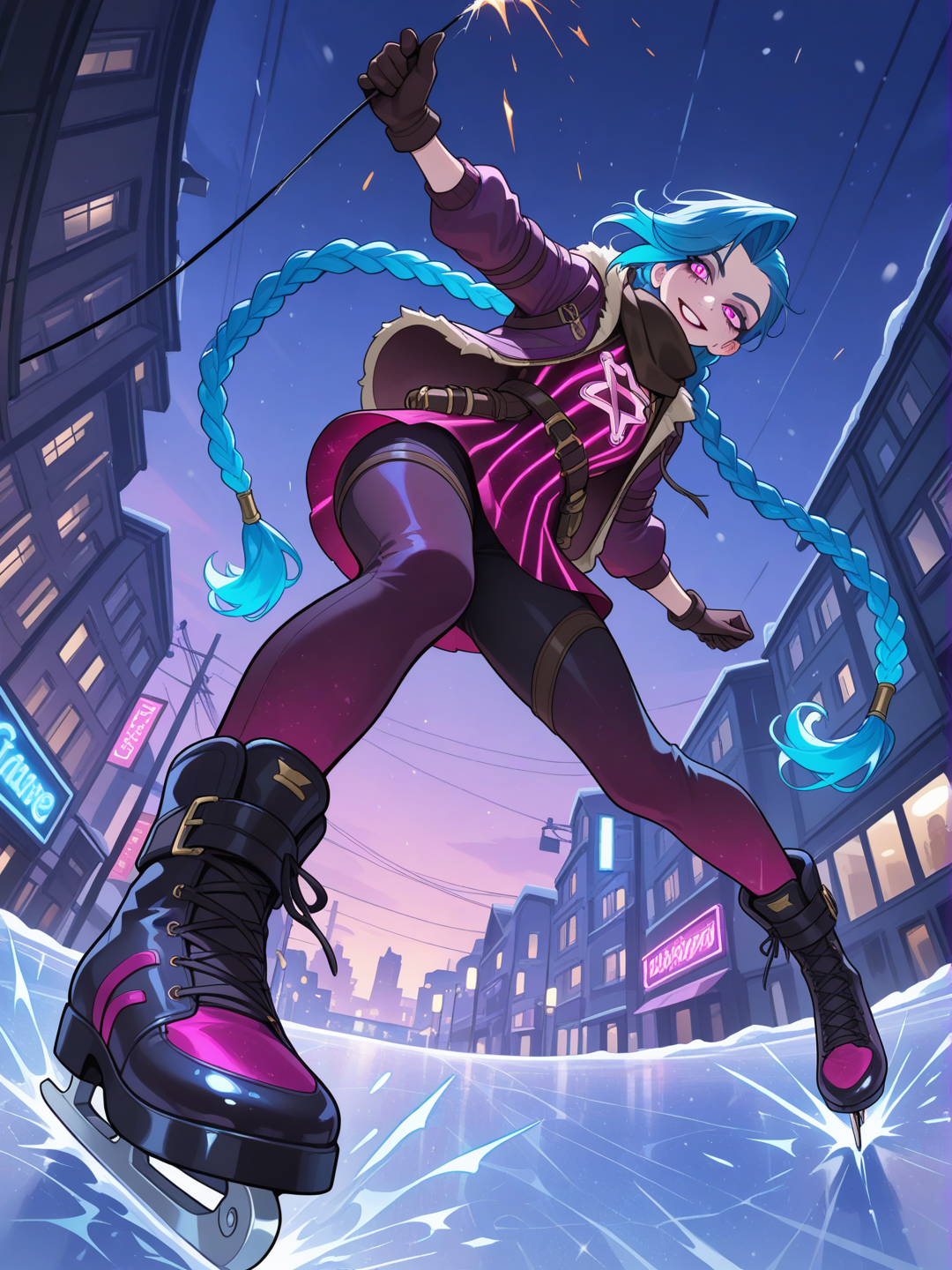 Jinx: caos sobre hielo
