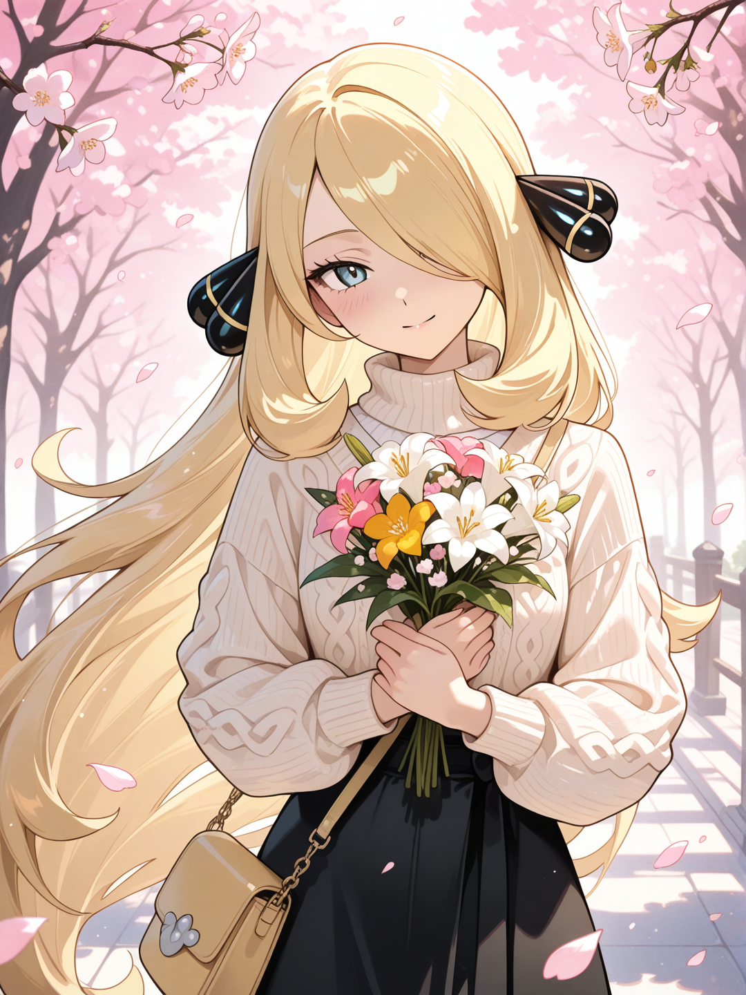 Cynthia: flores y promesas 