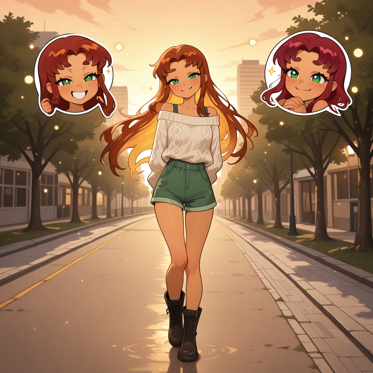 Starfire: cita ena ciudad 